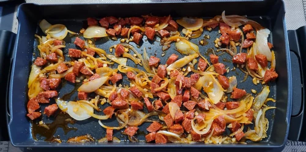 Image Aiguillettes de Poulet et Choux de Bruxelles au Chorizo 15
