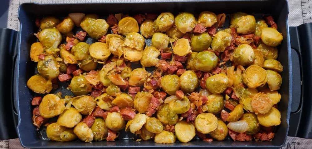 Image Aiguillettes de Poulet et Choux de Bruxelles au Chorizo 21