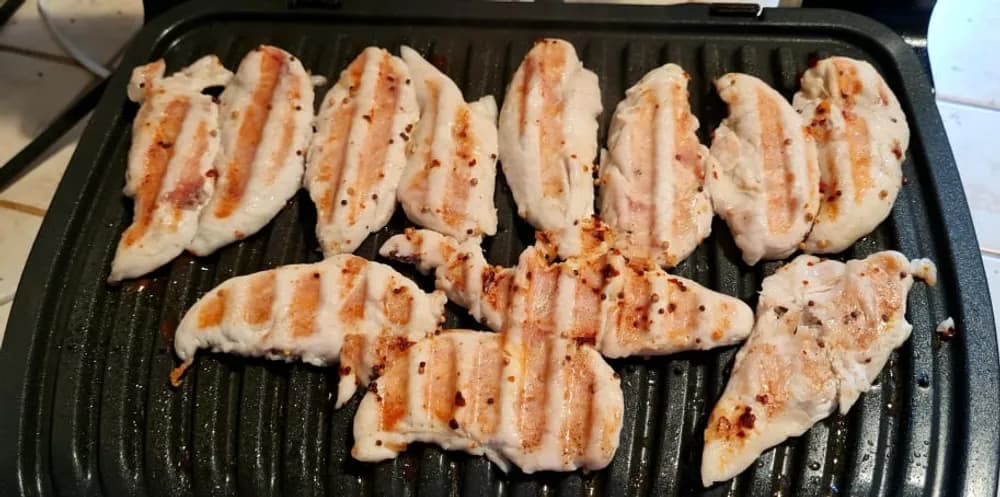 Image Aiguillettes de Poulet et Choux de Bruxelles au Chorizo 25