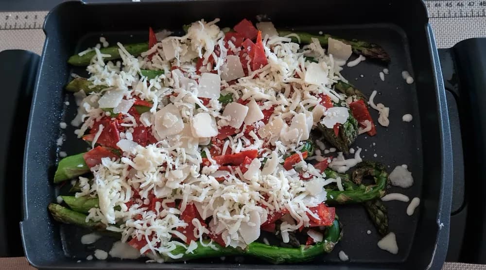 Image Asperges Vertes Gratinées à la Plancha 13.2
