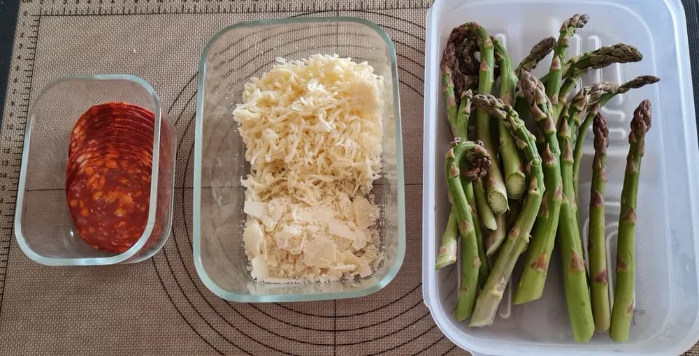 Image Asperges Vertes Gratinées à la Plancha 2