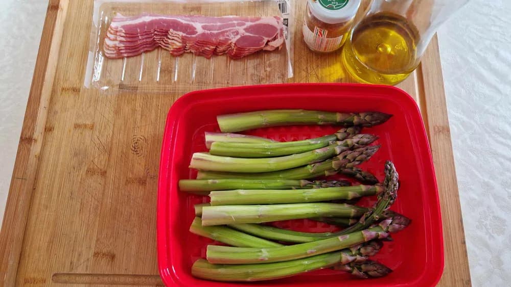 Image Asperges Vertes Grillées au Bacon 2