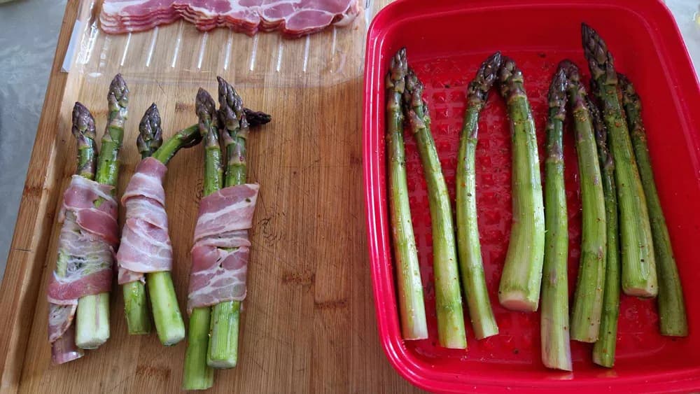 Image Asperges Vertes Grillées au Bacon 8