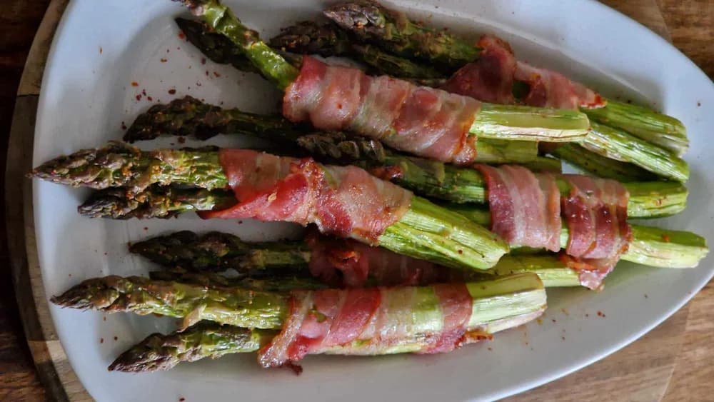 Image principale Asperges Vertes Grillées au Bacon