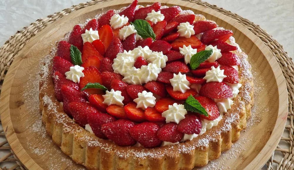 Image principale Biscuit Façon Tarte aux Fraises