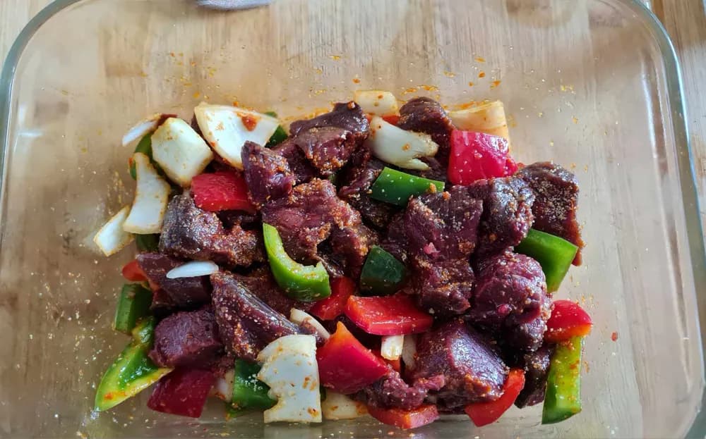 Image Brochettes de Bœuf Marinées et ses Pommes de Terre 8