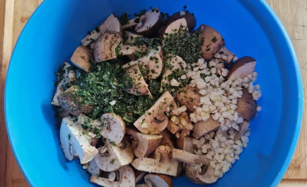 Image Brochettes de Poulet et Champignons à l’Ail 12