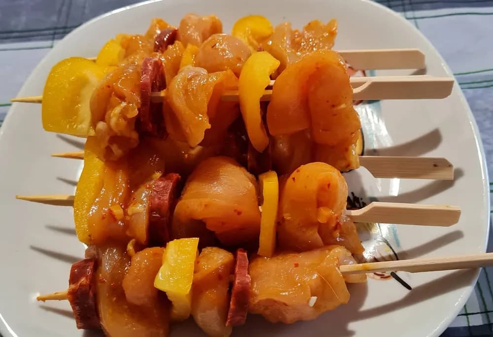 Image Brochettes de Poulet Pommes de Terre Sautées 18