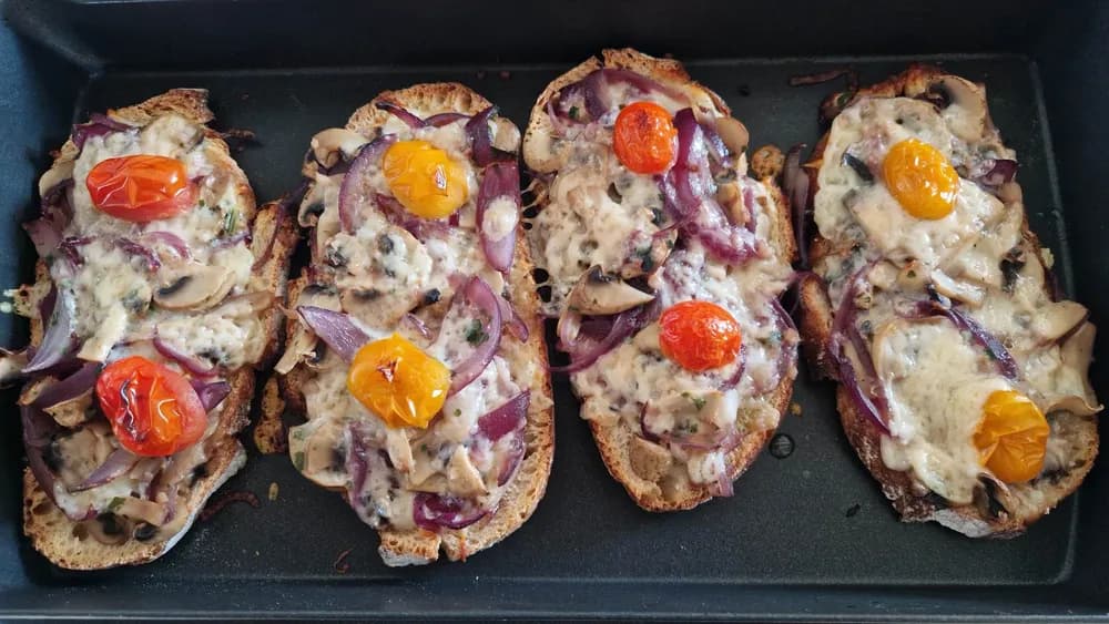 Image Bruschetta Champignons Parmesan 25