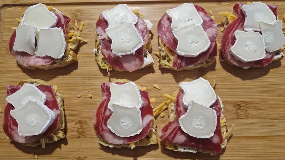 Image Bruschetta de Maïs Coppa Chèvre 5