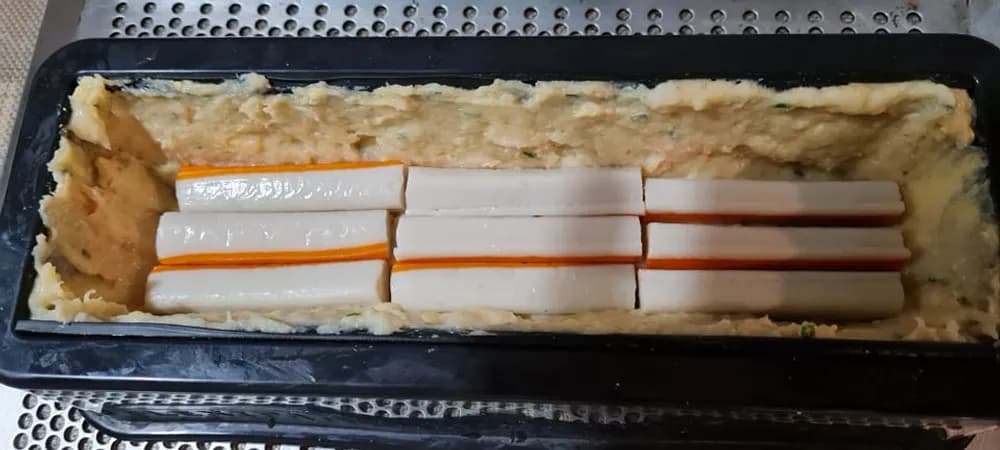 Image Bûche de Cabillaud aux Crevettes Roses 22
