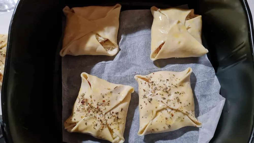 Image Carrés Feuilletés Jambon Chèvre 17
