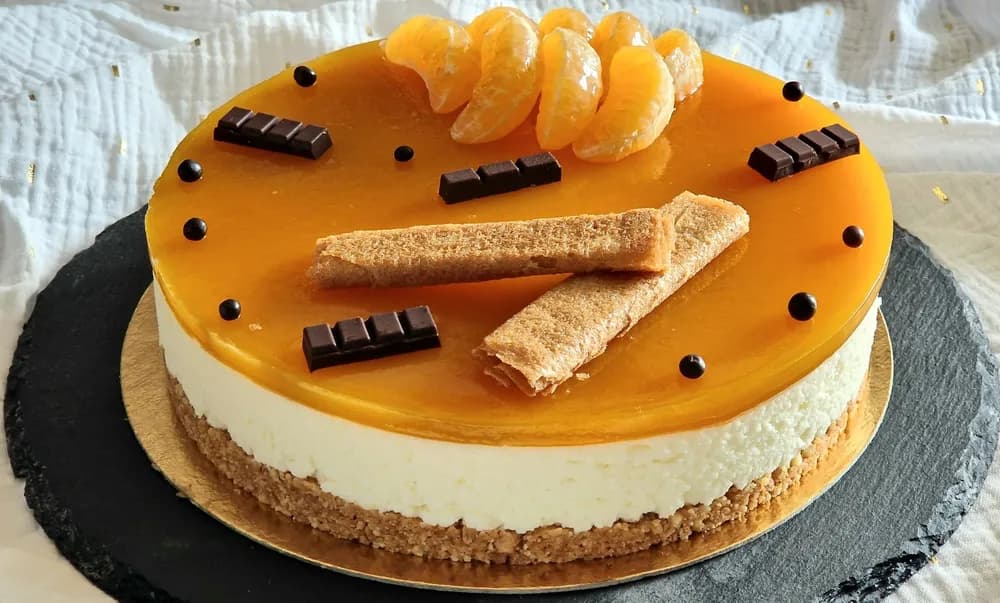 Image Cheesecake à la Mandarine