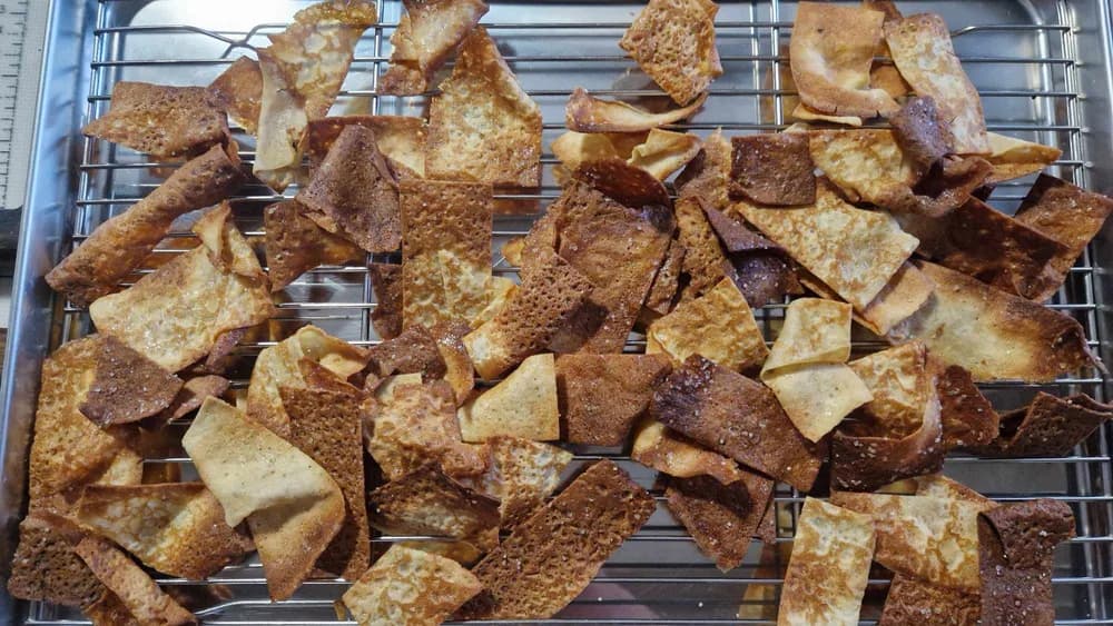 Image principale Chips de Crêpes Sucrées au Air Fryer