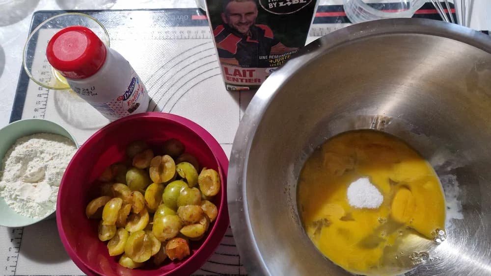 Image Clafoutis Individuels aux Mirabelles 7