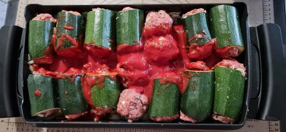 Image Courgettes Farcies à la Tomate 20