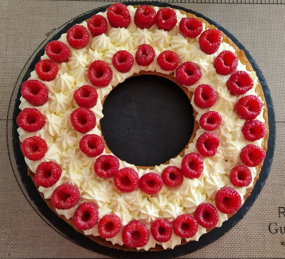 Image Couronne à la Framboise et Crème Danette 22