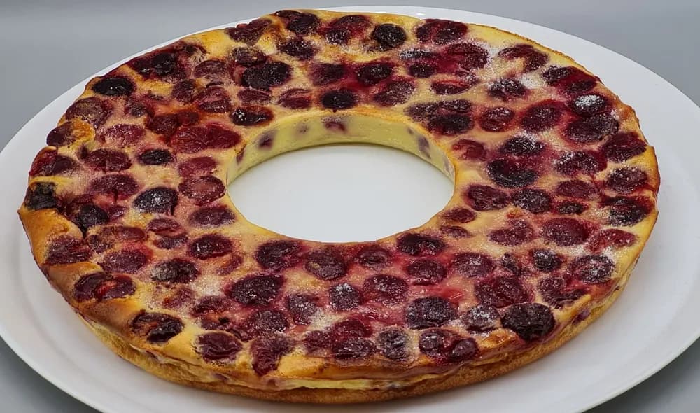 Image Couronne de Clafoutis aux Cerises