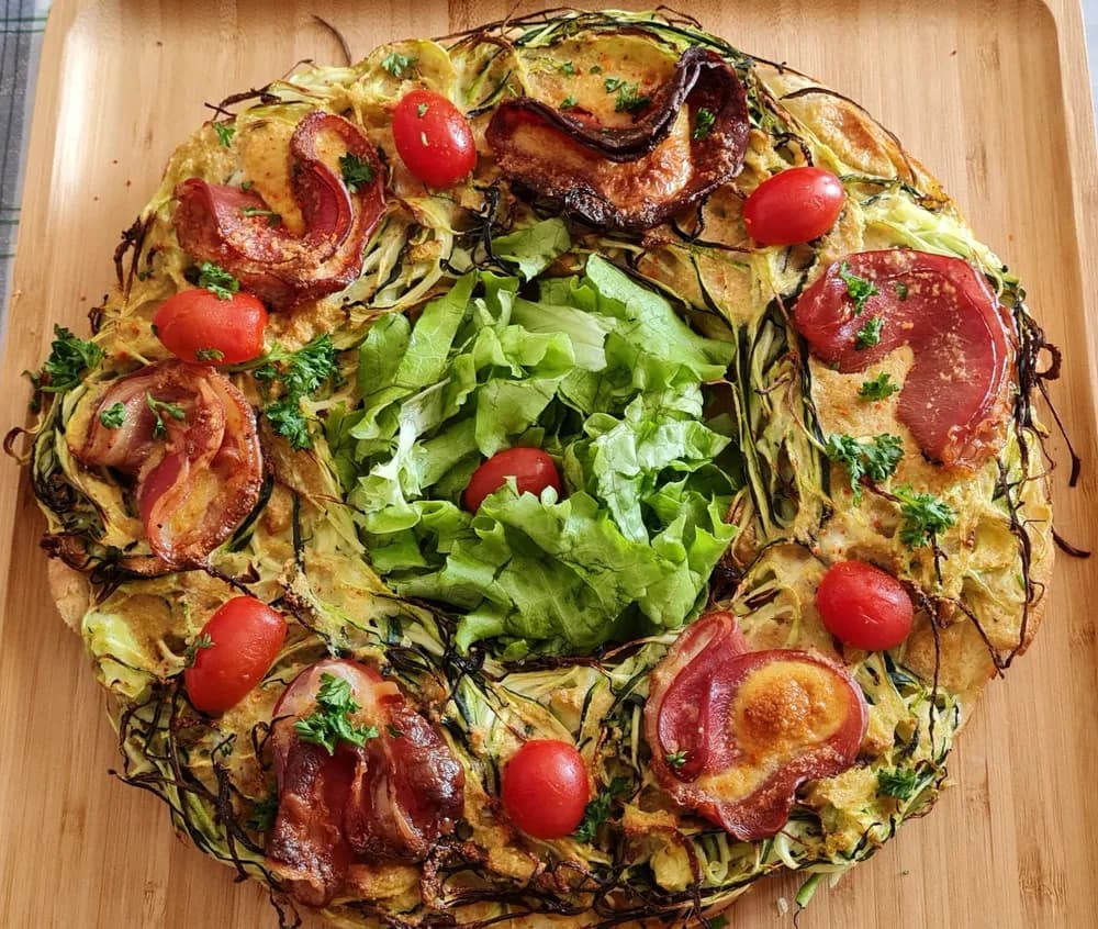 Image principale Couronne de Tagliatelles aux Courgettes