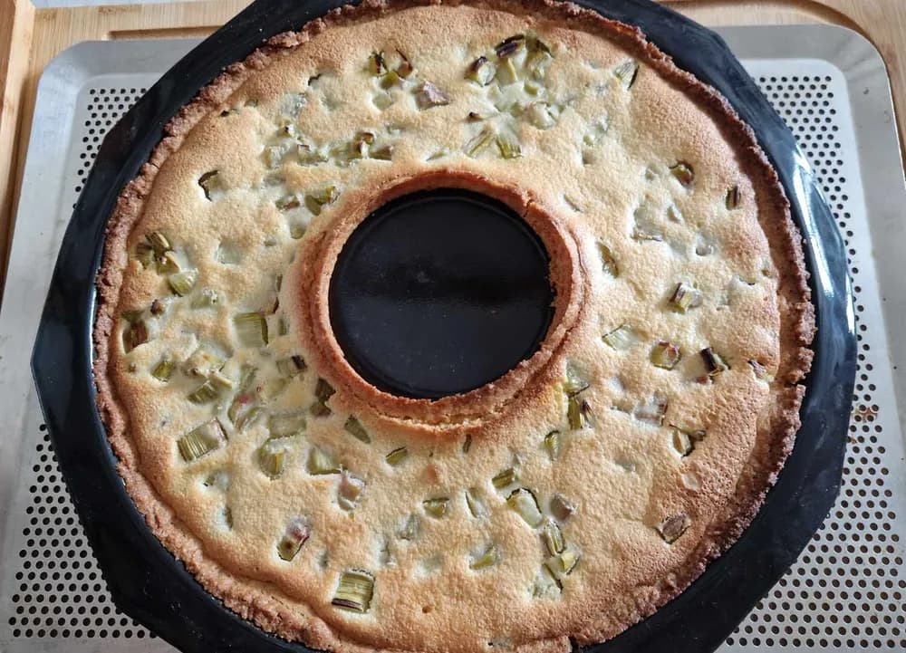 Image Couronne Sablée à la Rhubarbe 35