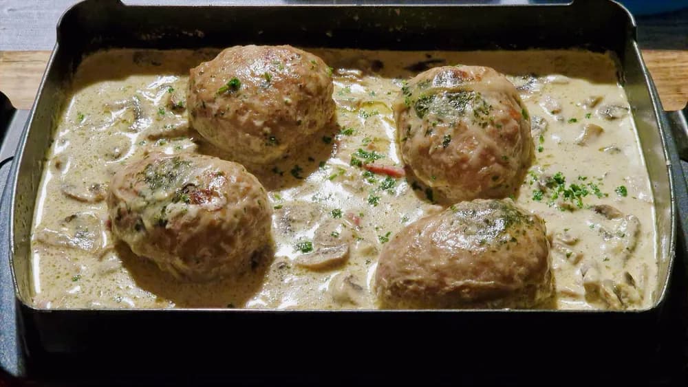 Image Crépinettes à la Crème et aux Champignons 16