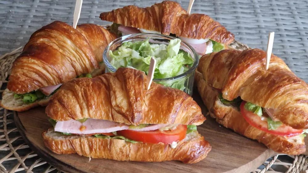 Image principale Croissant Jambon Crudités