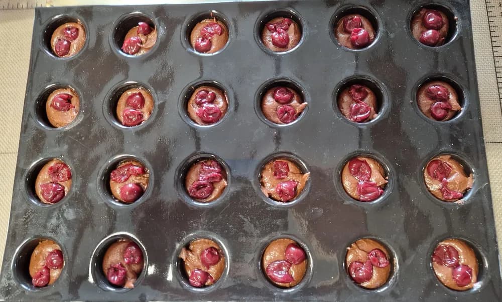 Image Cup Cake Façon Forêt Noire 14