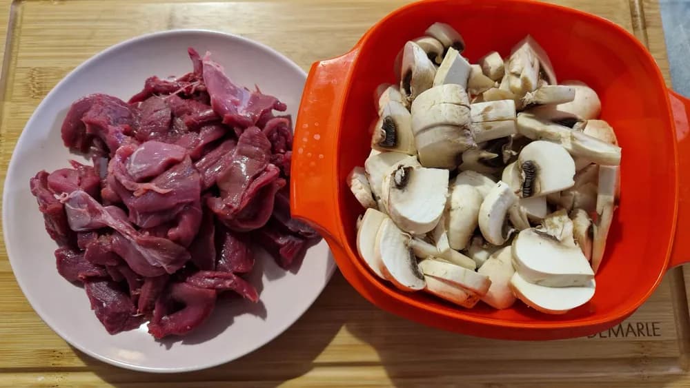 Image Emincés de Chevreuil à la Crème 5