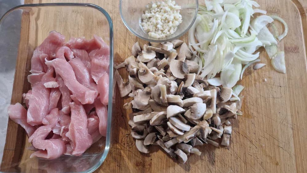 Image Emincés de Porc Champignon Tomate 5