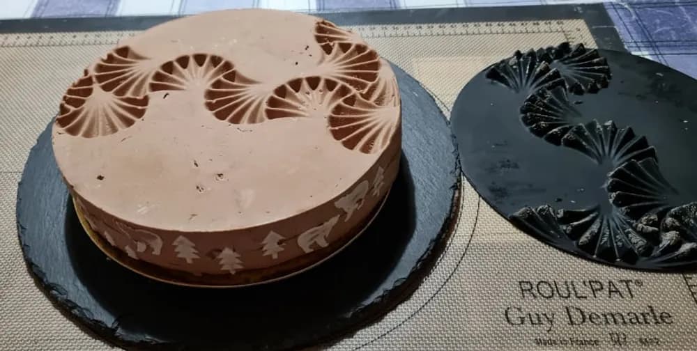 Image Entremet Chocolat Noir Framboises 63