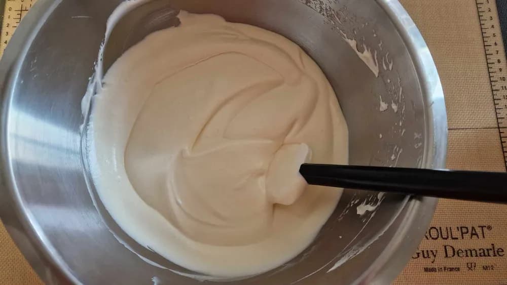 Image Entremet Pêche Blanche Nougat 45