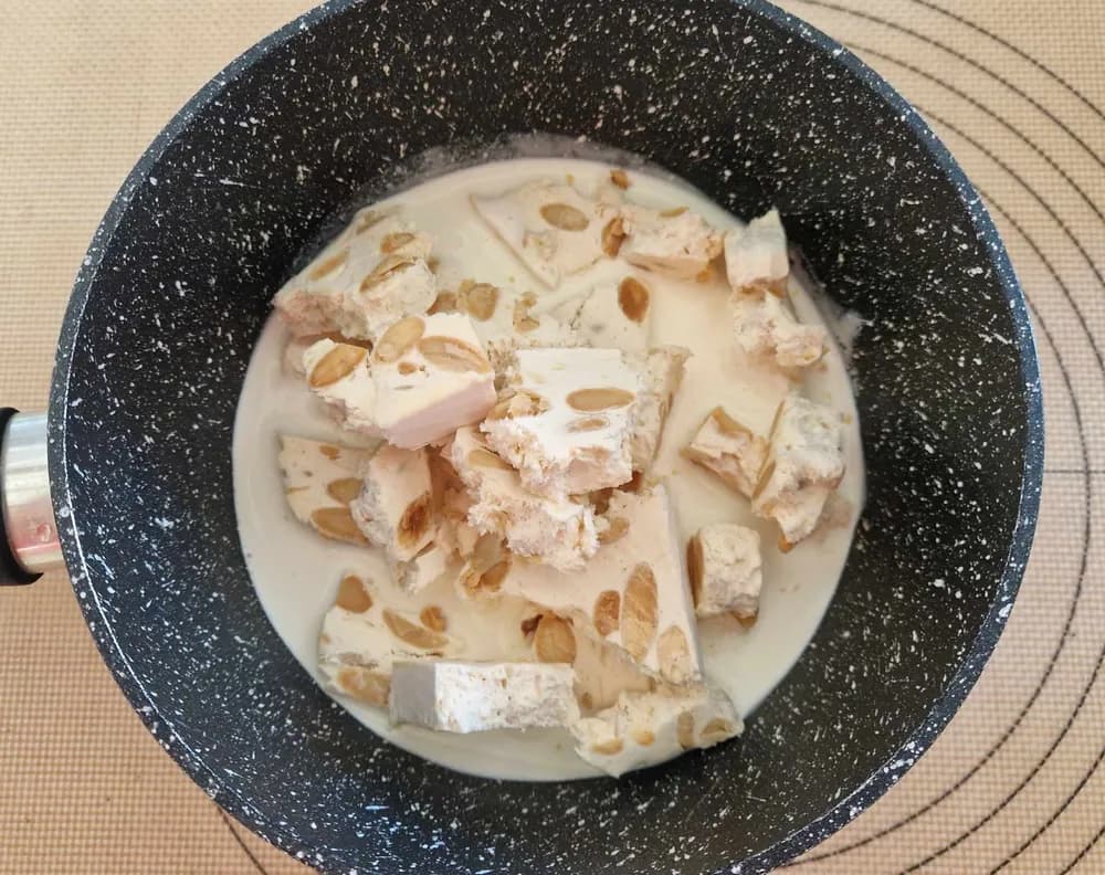 Image Entremet Pêche Blanche Nougat 33
