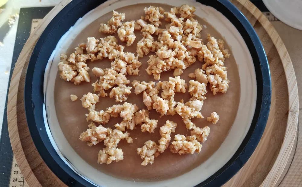 Image Entremet Pêche Blanche Nougat 56