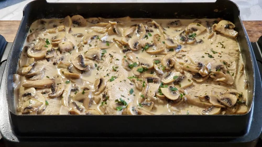 Image principale Escalopes Crème Champignons