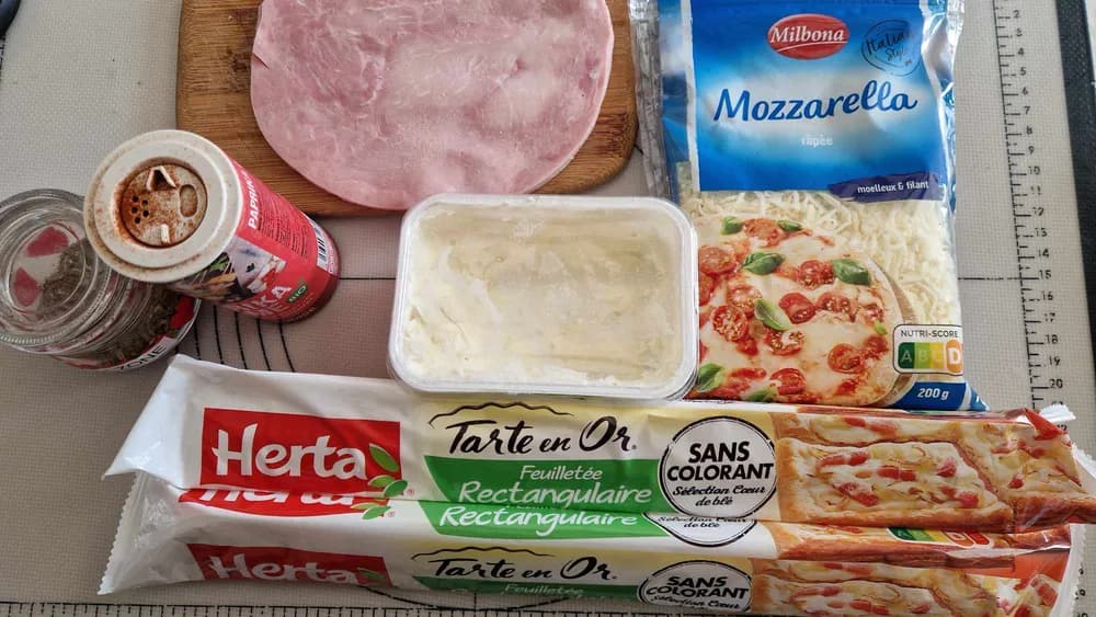 Image Feuilleté Géant Jambon Fromage 2