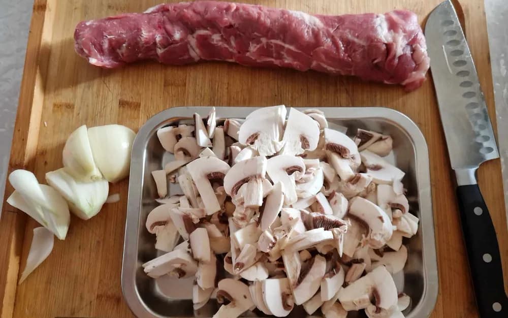 Image Filet Mignon Sauce Madère Champignons 2