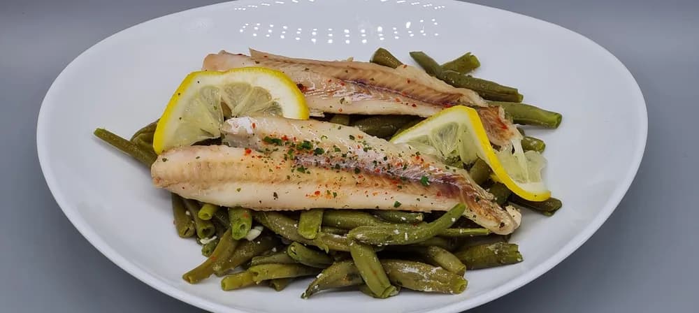 Image principale Filets de Lieu et Haricots Verts