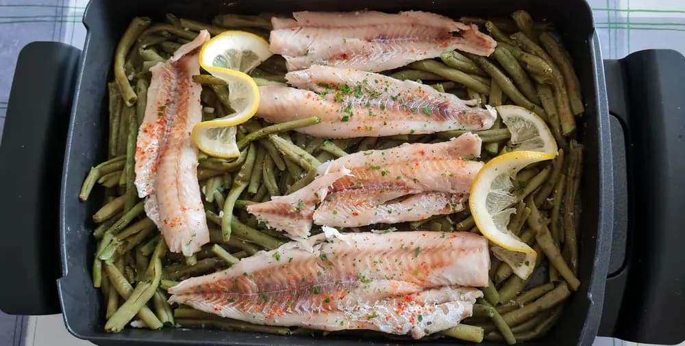 Image Filets de Lieu et Haricots Verts 12