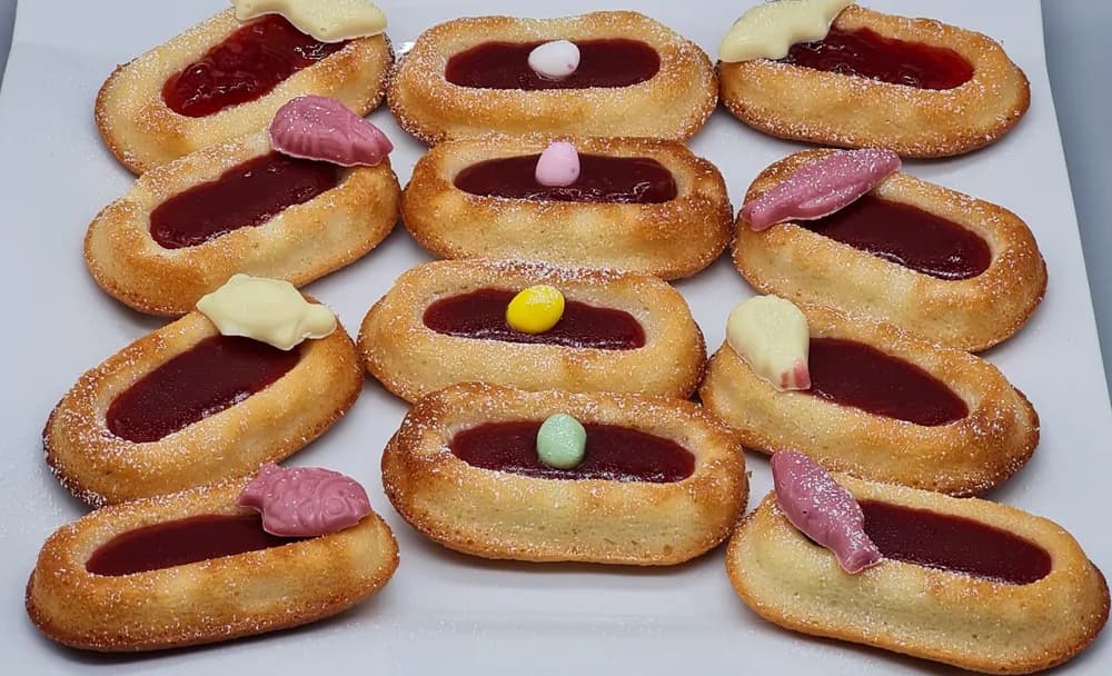 Image principale Financiers à la Gelée de Fraises