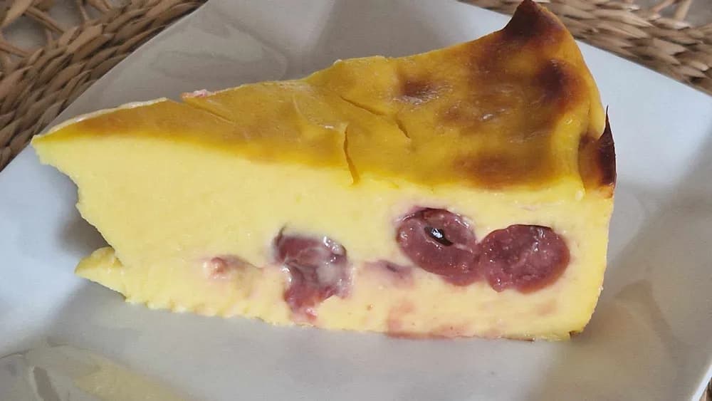Image Flan Sans Pâte à la Cerise 26