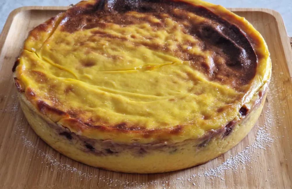 Image principale Flan Sans Pâte à la Cerise