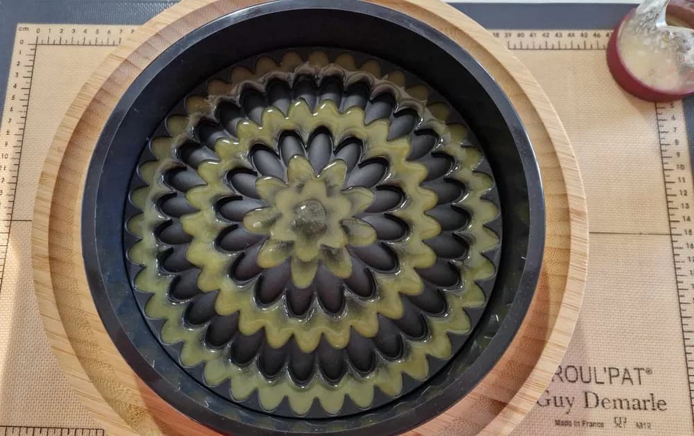 Image Fleur Ananas Chocolat Blanc 36
