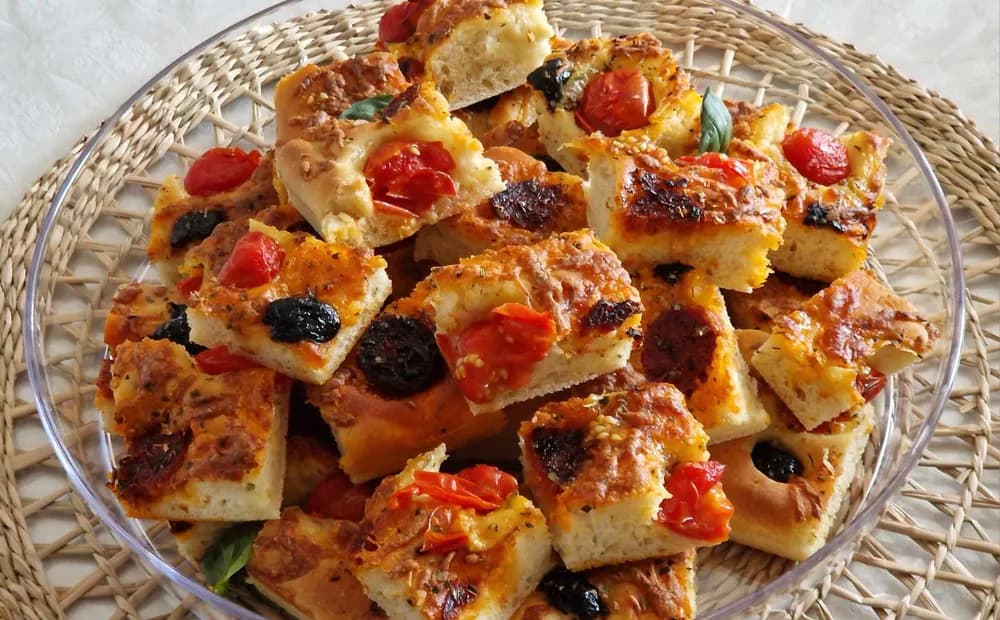 Image principale Focaccia Chorizo Tomates