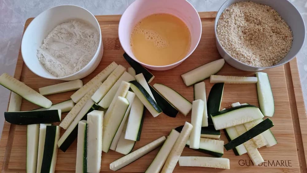 Image Frites de Courgettes Panées 8