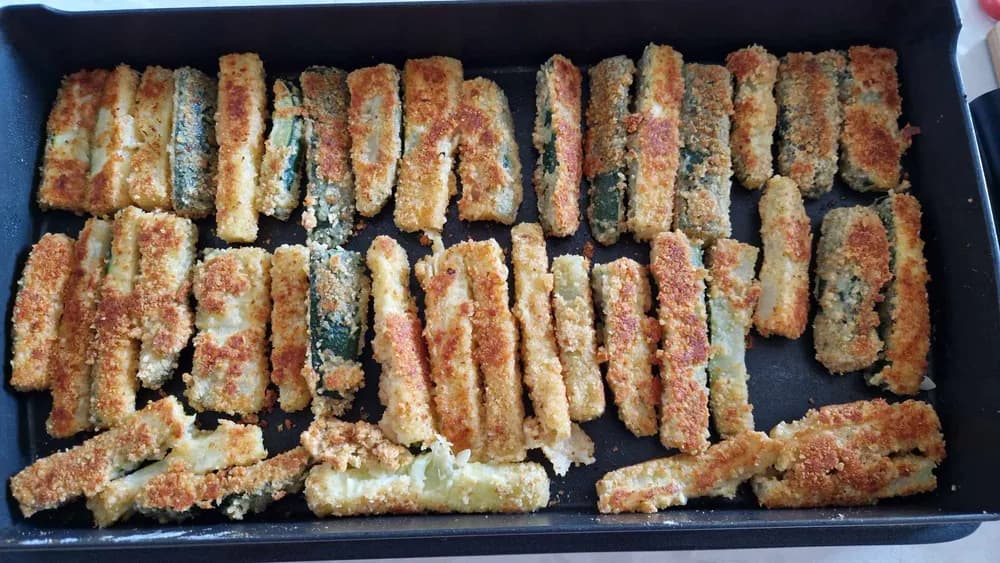Image Frites de Courgettes Panées 15