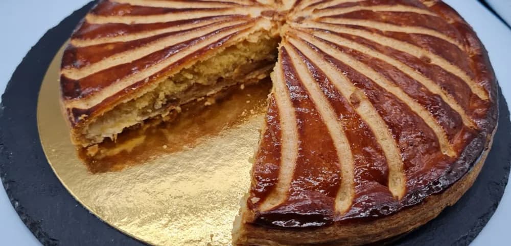 Image Galette Crème Amandes Pommes Caramélisées 65