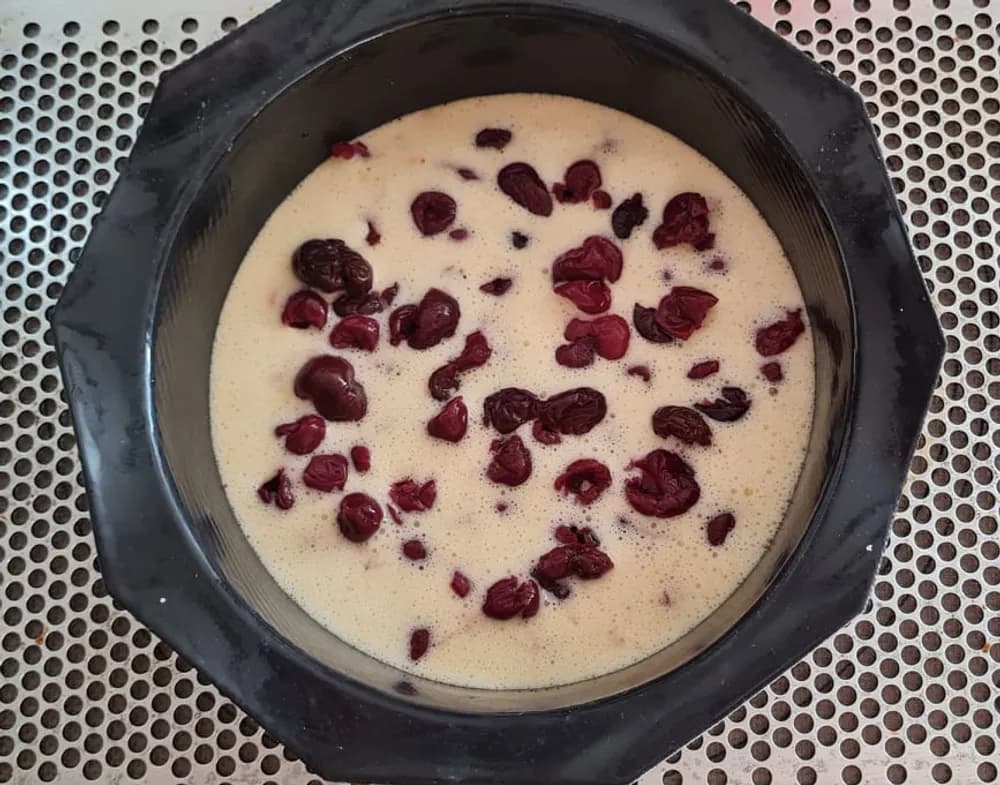 Image Gâteau Amandes Griottes 13