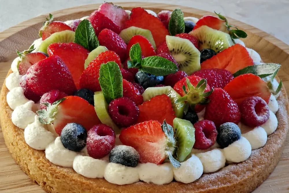 Image Gâteau Breton Façon Tarte aux Fruits Rouges 33