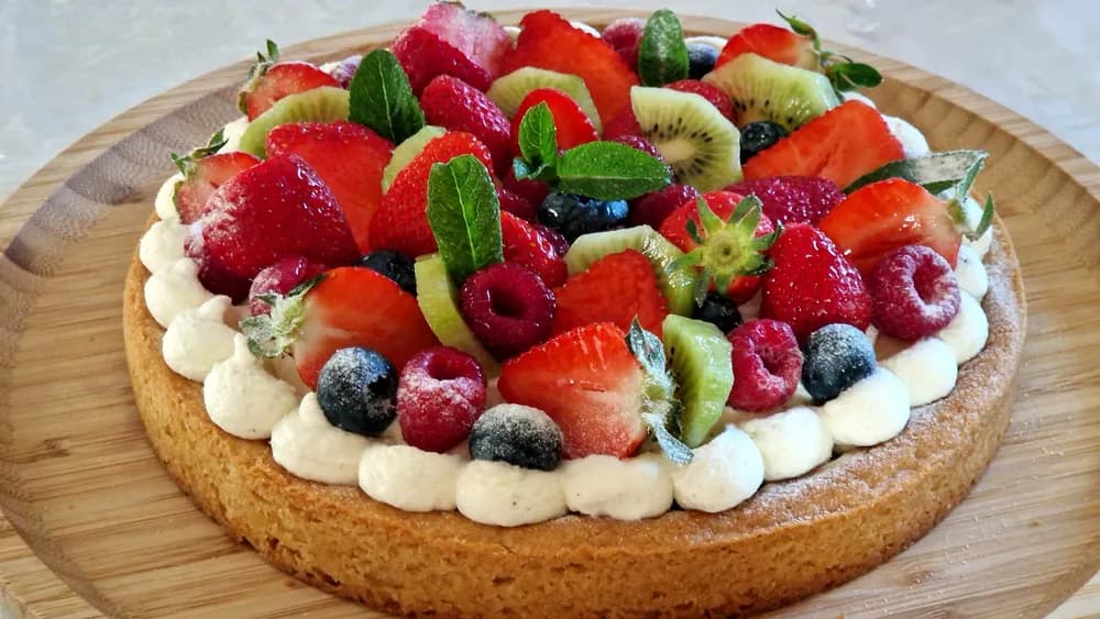 Image principale Gâteau Breton Façon Tarte aux Fruits Rouges