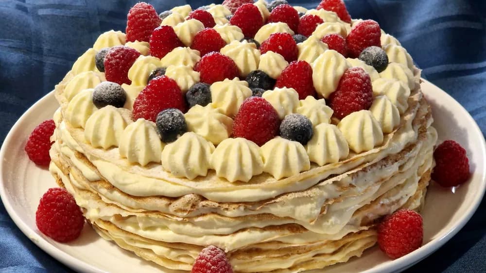 Image principale Gâteau de Crêpes Diplomate